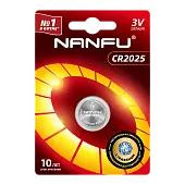 NANFU батарейка литиевая 2025 1шт