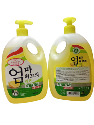 Mama Lemon ultimate бальзам для посуды и детских товаров лимон 1л 