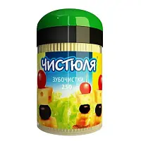 Чистюля зубочистки 250 шт