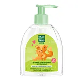 Чистая Линия детский шампунь гель для купания на 100% натуральной основе с ромашкой и алоэ без слез 520 мл