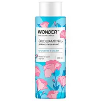 Wonder Lab экошампунь для всех типов волос очищение и объём 0,38 л