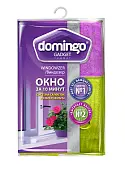 Доминго салфетка из микрофибры окно за 10 минут виндозер 2 шт