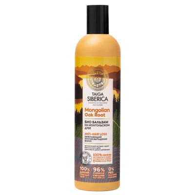 Taiga Siberica бальзам против выпадения волос укрепляющий био 400 мл 