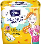 BELLA for Energy прокладки гигиенические супертонкие 10шт