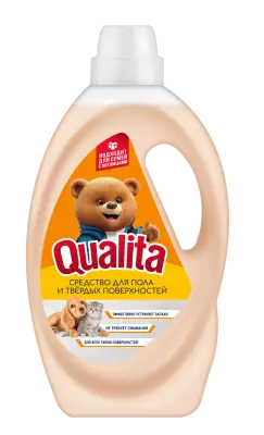 Qualita средство для мытья пола и твердых поверхностей citrus флакон 1000 мл 