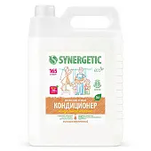 Synergetic кондиционер ополаскиватель для белья миндальное молочко 5 л 165 стирок