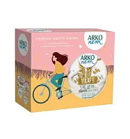 Arko nem подарочный набор увлажняющий крем с пребиотиками овсяное молочко