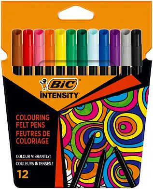 BIC Цвет. фломастеры (кор. 12 цветов)