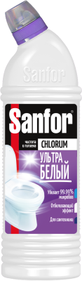 Sanfor Chlorum средство для чистки и дезинфекции 750 мл 