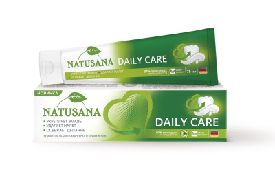 Natusana daily care зубная паста 75мл 