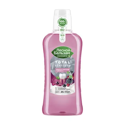 Лесной бальзам комплекс ополаскиватель для полости рта таежные ягоды 400 мл 