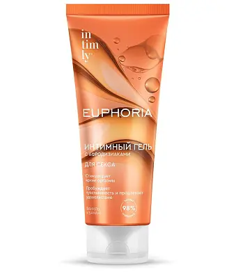 Intimly euphoria интимный гель с афродизиаками для секса ваниль и банан 75 мл