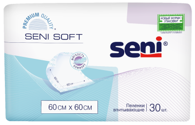 Пеленки BELLA гигиенические SENI по 30 шт 60*60 soft 