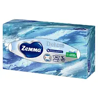 Zemma салфетки для лица 3 х слойные deluxe design 90 шт