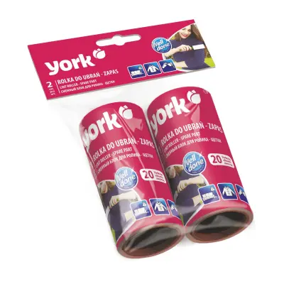 York сменный блок для ролика щетки 2 шт 