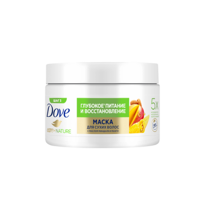 Дав маска для волос глубокое питание и восстановление с ароматом манго 300 мл 