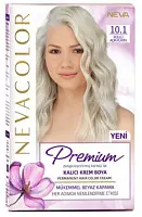 Nevacolor Е стойкая крем краска для волос 10.1 PLATINUM пепельный светлый платиновый