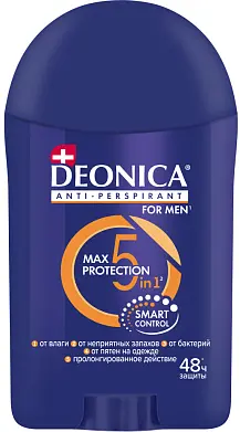 Deonica for men антиперспирант стик 5 40 мл