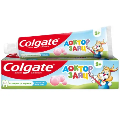 Colgate зубная паста детская доктор заяц жвачка 50 мл 