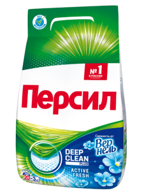 Персил стиральный порошок свежесть от 3 кг 