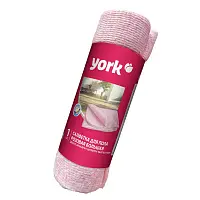 York салфетка для пола хлопковая розовая в рулоне 220г/м2 60 х75 см