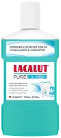 Lacalut ополаскиватель д/полости рта pure 475 мл