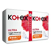 KOTEX прокладки гигиенические ультра сетч нормал 20 шт