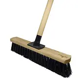 Pattern Щетка для улицы, 400 мм, усиленное крепление, эконом, с черенком