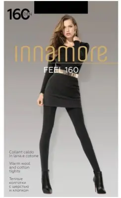 INNAMORE колготки feel 160 3 колготки мягкие с шерстью и хлопком 