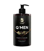 Q’men гель для душа мужской энергия природы, 640 мл