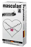 Masculan презервативы 4 Ultra №10 Black ультрапрочные