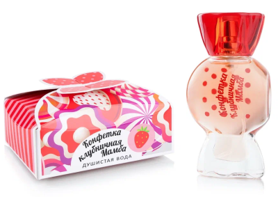 ПАРФЮМ XXI ВЕКА  Детская душистая вода 'Конфетка клубничная Мамба' 25 мл 