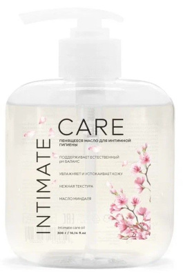 Красная Линия пенящееся масло для интимной гигиены intimate care 300 г 