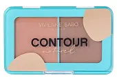 Vivienne Sabo палетка для контуринга лица Naturel 04