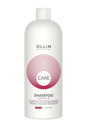 OLLIN CARE шампунь против выпадения волос с маслом миндаля 1000 мл 