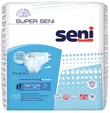 Подгузники BELLA SUPER SENI AIR 10шт