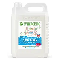 Synergetic гель для стирки всех видов тканей pure 5 л 166 стирок