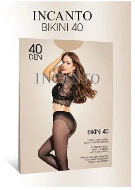 Incanto Колготки 40 2 с кружевн шорт и ластовицей 12% эластана