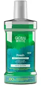 GLOBAL WHITE ополаскиватель освежающий с экстрактами оливы и петрушки ОВАС Т 300мл