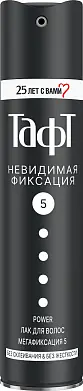 Тафт лак невидимая фиксация макс сильной фиксации 225 мл
