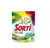 color капсулы для стирки 13 г*17 шт