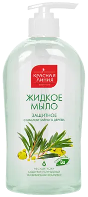 Красная линия жидкое мыло защитное 520 г