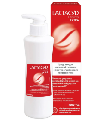 Лактацид фарма экстра при лечении кандидоза 250 мл 