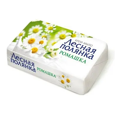 Лесная полянка крем мыло туалетное ромашка 90 гр