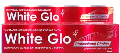 White Glo зубная паста отбеливающая профессиональный выбор 100г 