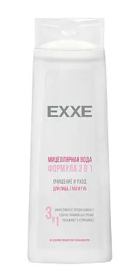 EXXE мицеллярная вода очищение уход 400 мл