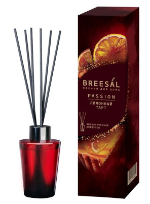 Breesal ароматический диффузор passion лимонный тарт 70 мл 