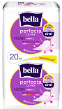 BELLA Прокладки супертонкие ULTRA DEO, 10+10шт (фиолет)