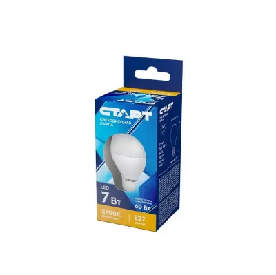 Лампа старт eco 7 теплый 
