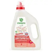 Synergetic гель для стирки 3 в 1 магическая орхидея 1,5 л 50 стирок